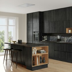 Toronto GL Eiche Schwarz